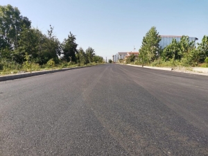 اتمام آسفالت شهرک باران